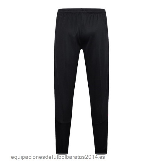 Nuevo Pantalones Deportivos AC Milan 23/24 Negro Azul Baratas